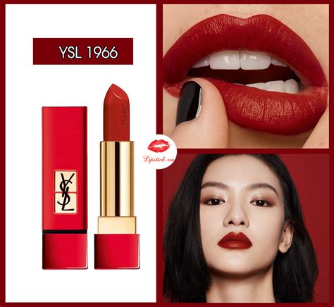 ysl 1966 christmas|YSL rouge libre 1966.